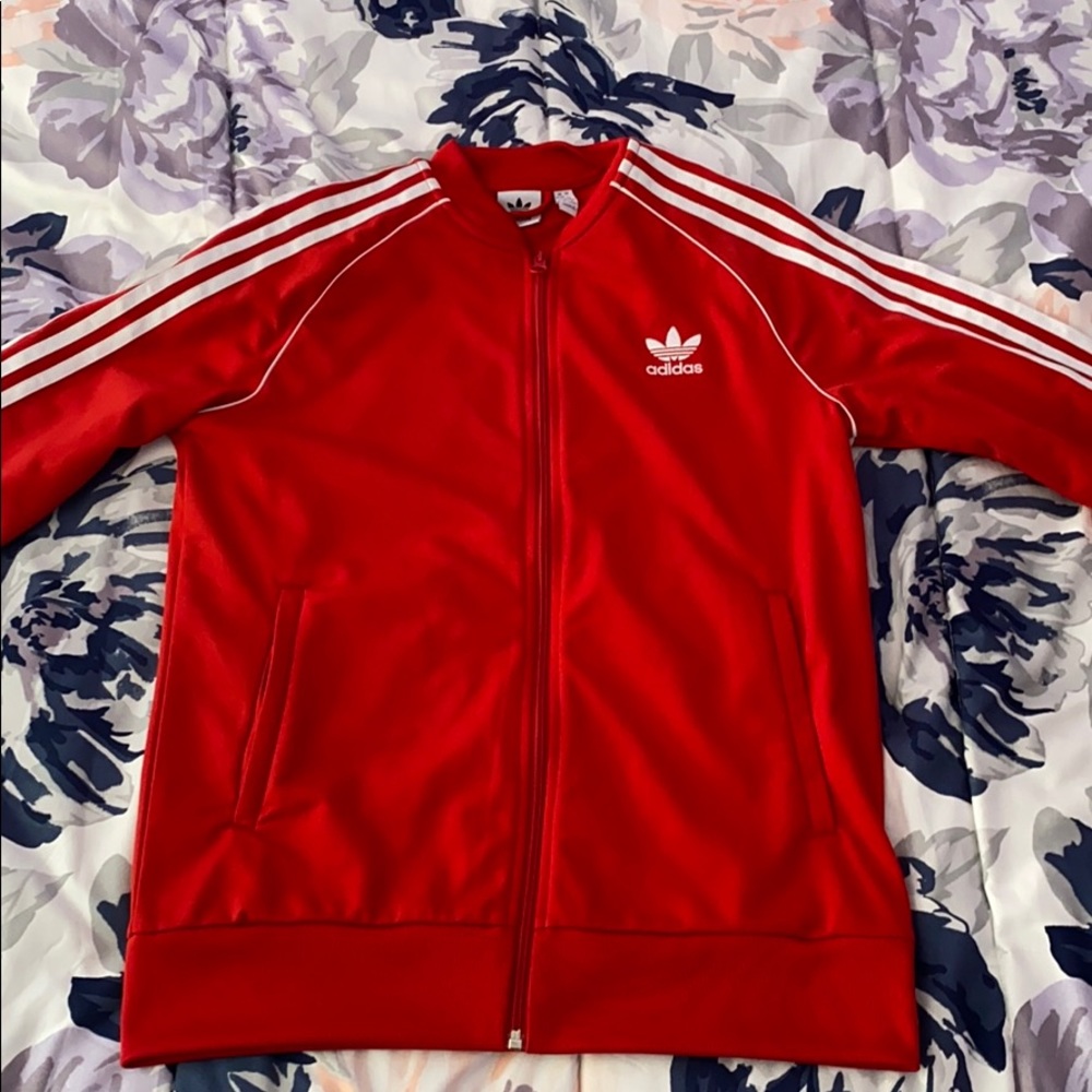 Red Adidas Jacket